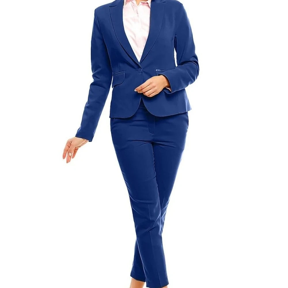 Women's 7/8 Trousers with High Waist