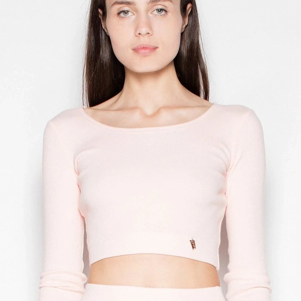 Cotton Crop Top and Pencil Skirt Set