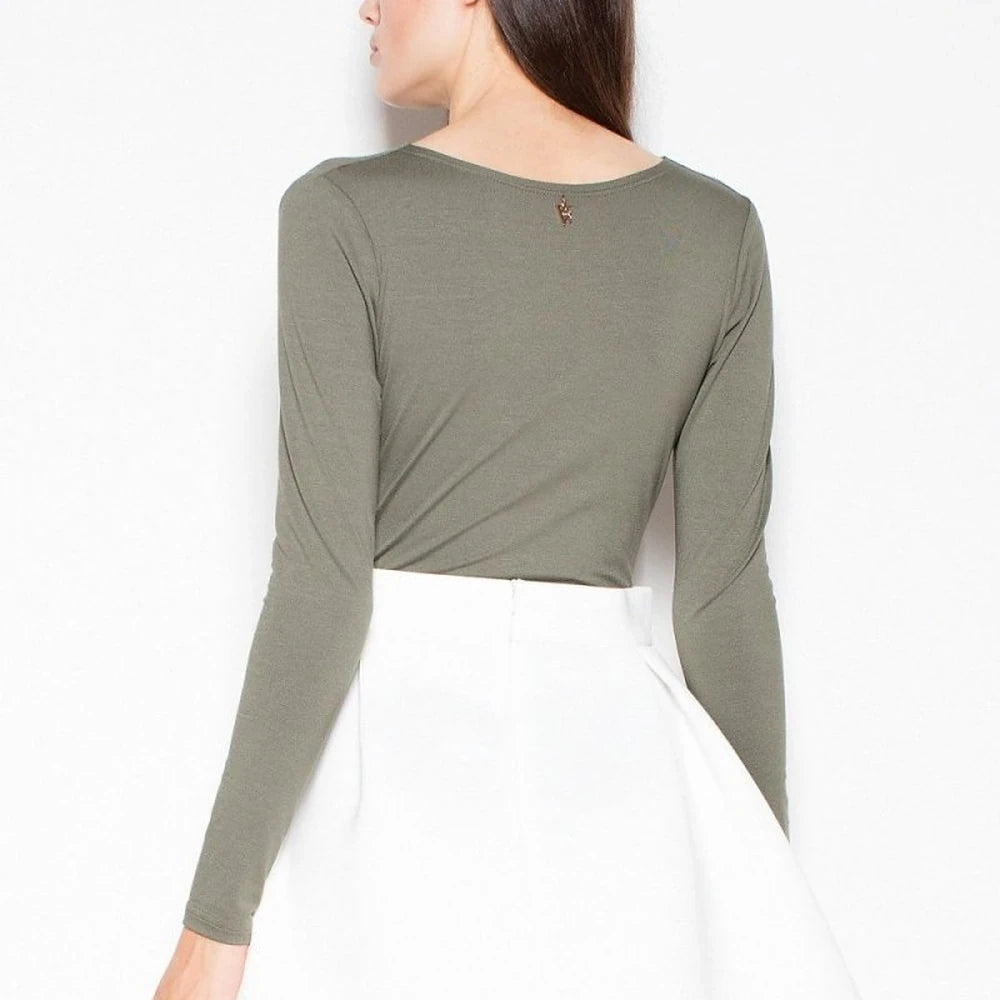 Women's Flowing Neckline Bodysuit