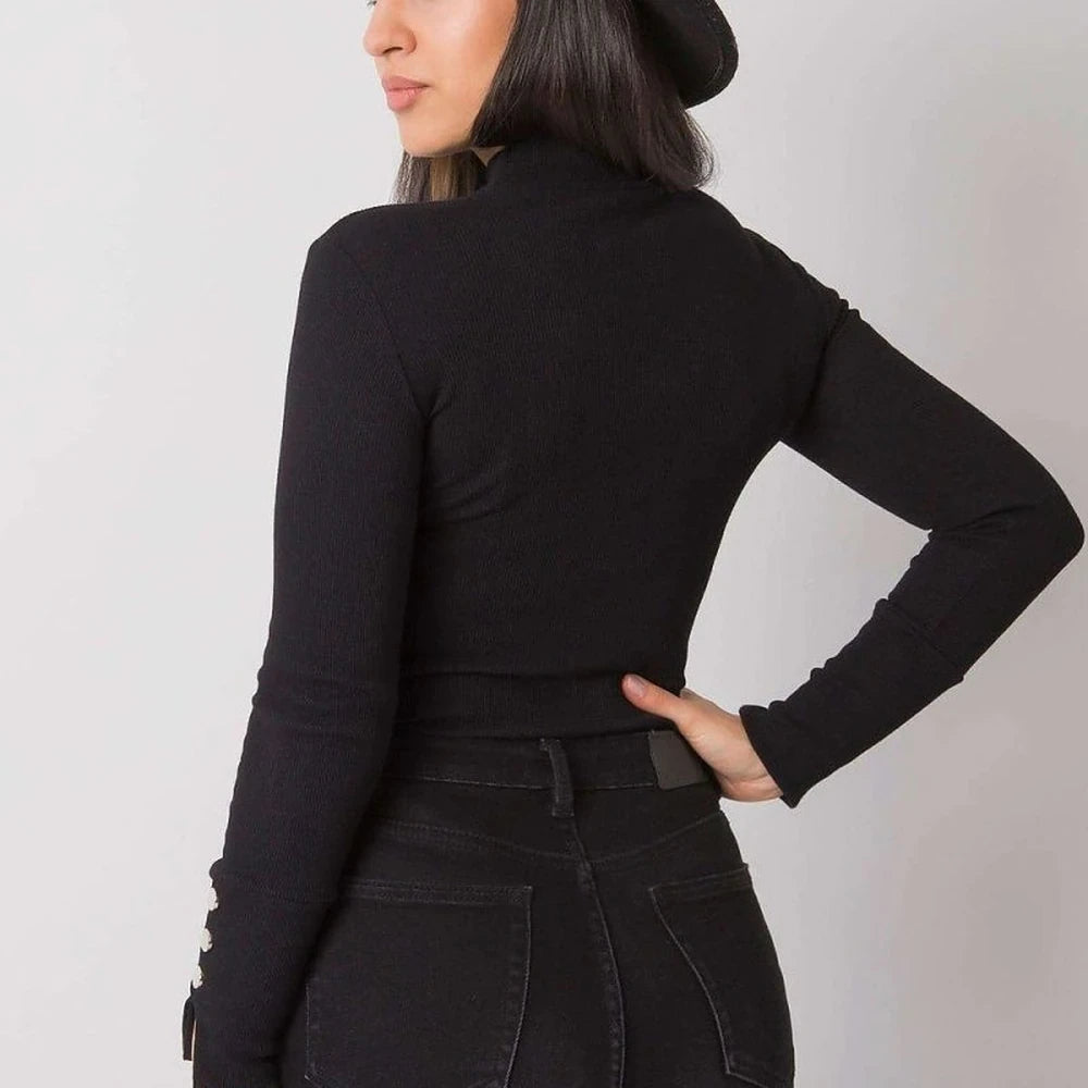 Fitted Blouse - Rue Paris Elegant