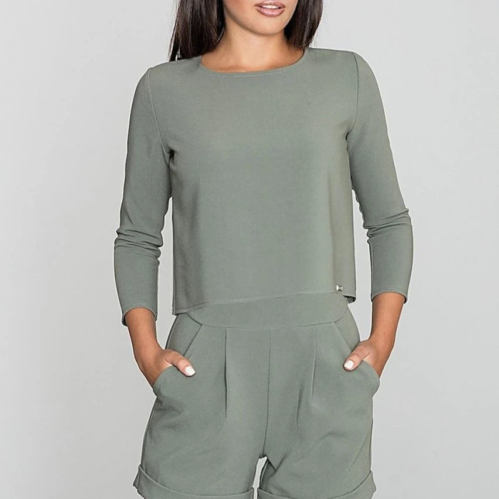 Women's Two-Piece Suit with Shorts