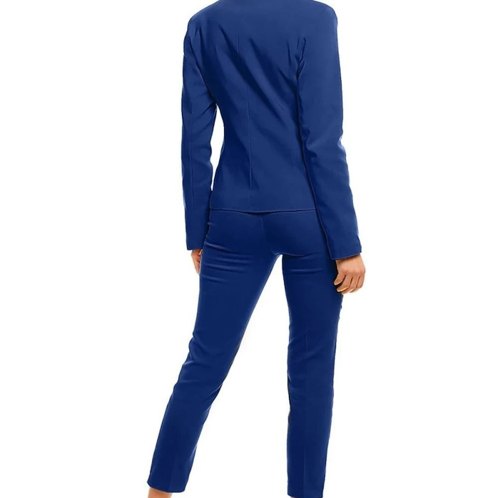 Women's 7/8 Trousers with High Waist