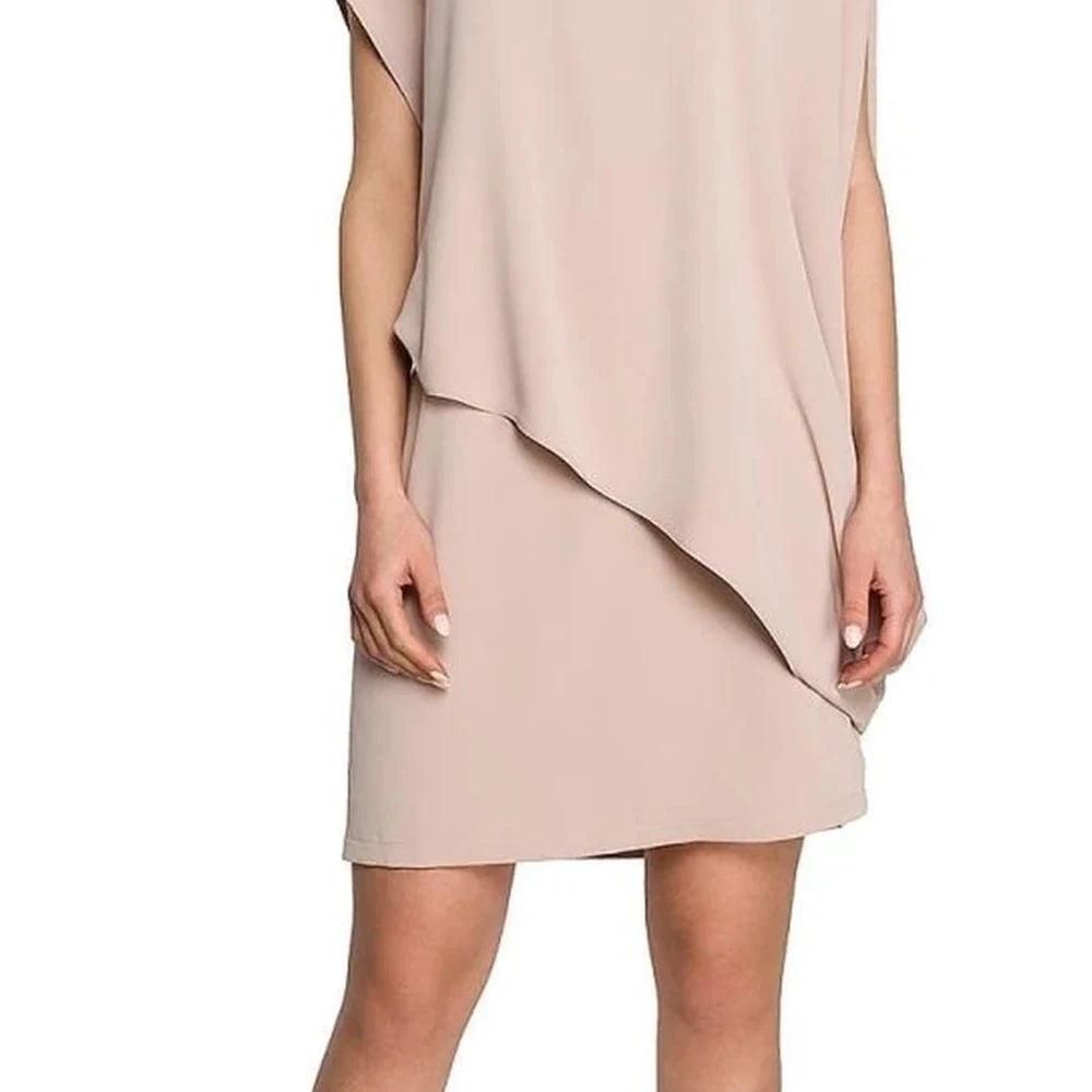 Daydress with Layered Asymmetrical Cut