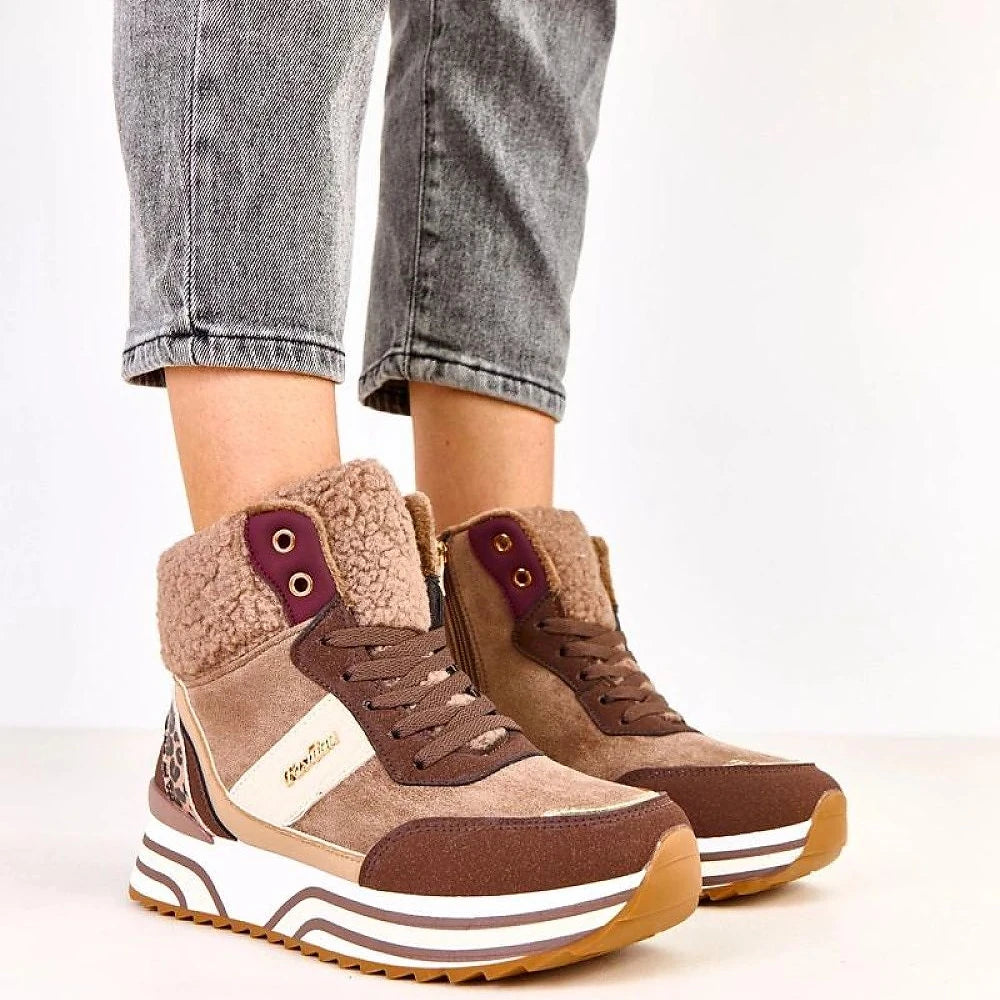 Women's Suede-Like Sport Shoes