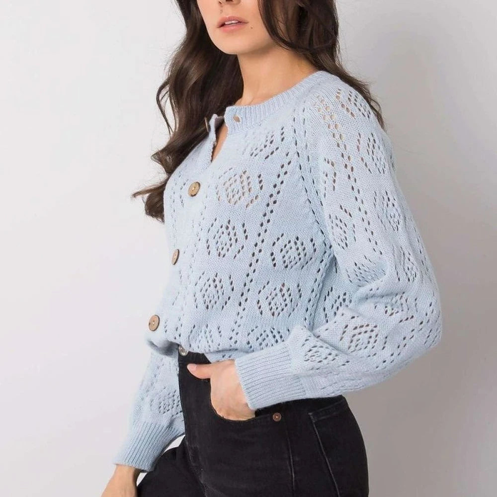 Unbuttoned Long Sleeve Cardigan Sweater