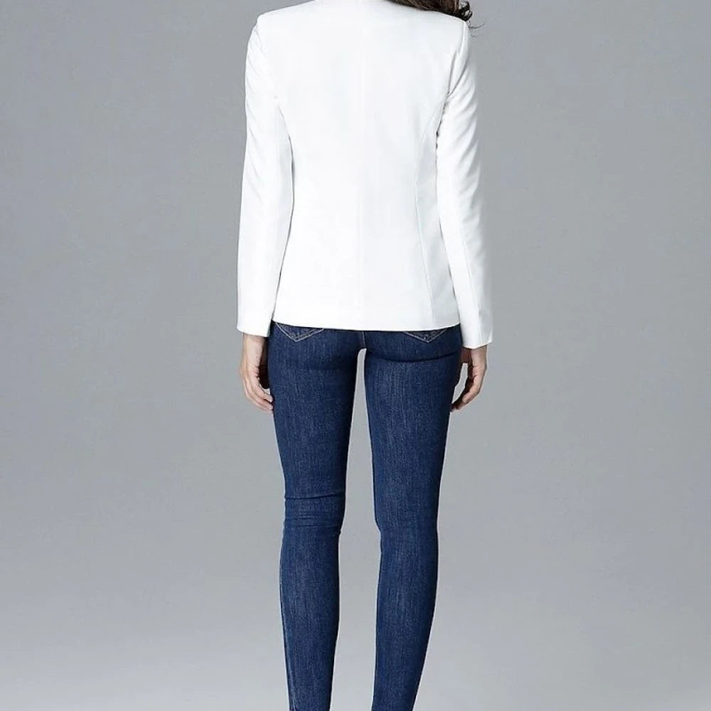 Slim Fit Lined Blazer Jacket