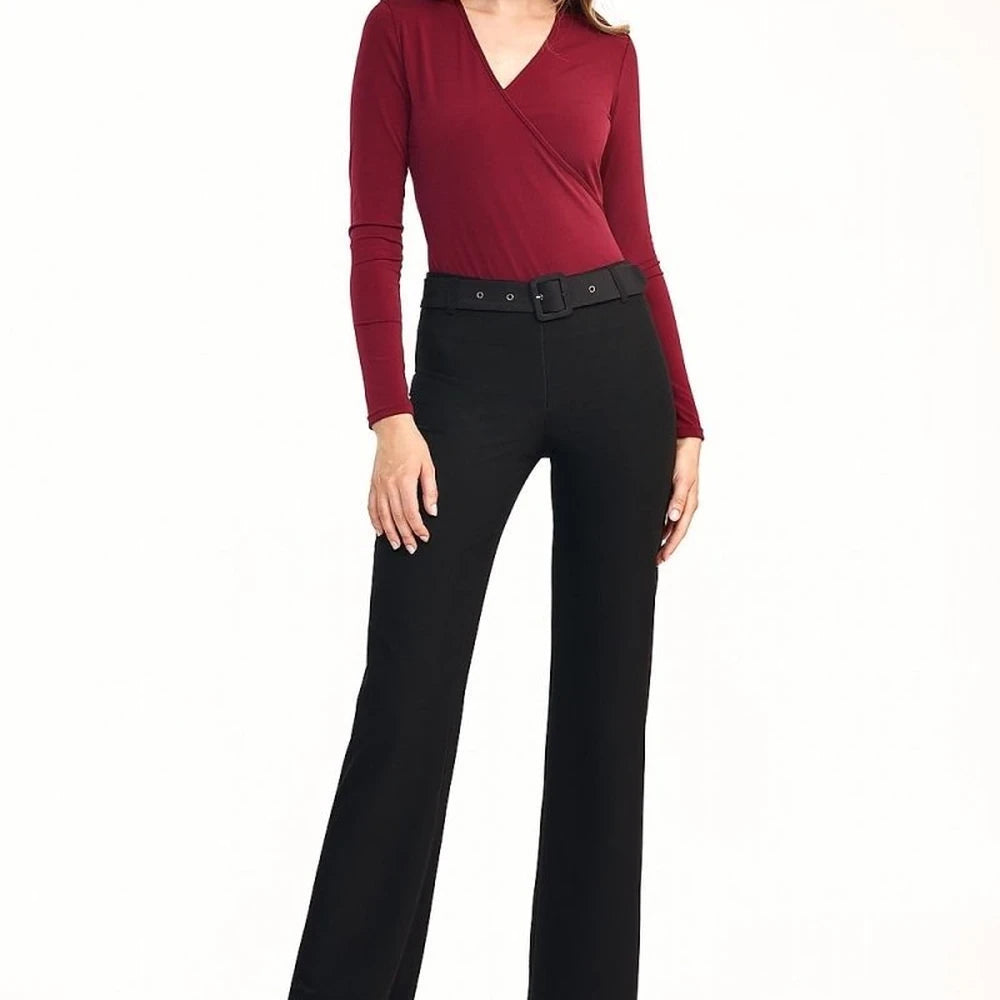 Women's Flared Leg Trousers