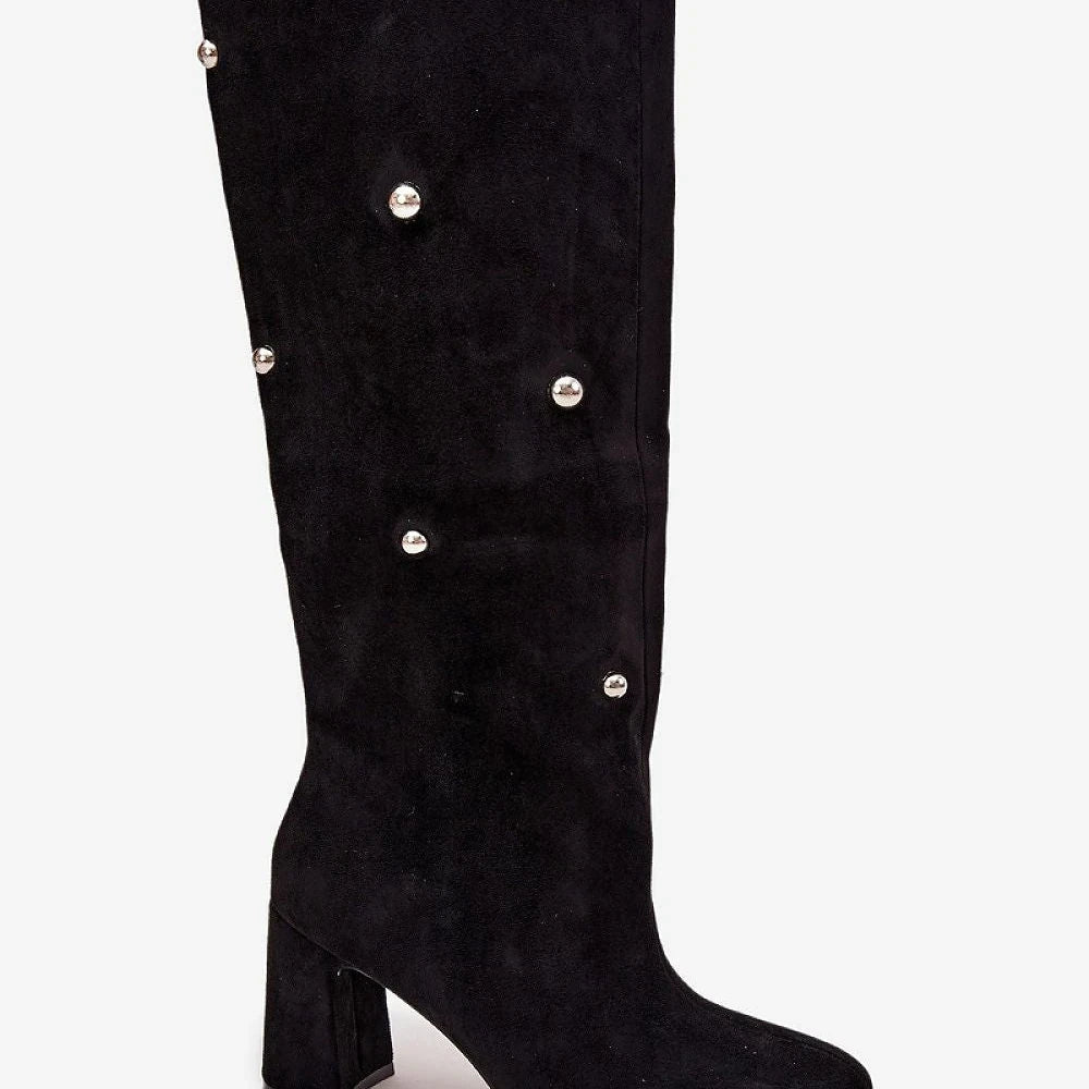 Women's Eco Suede Heel Boots