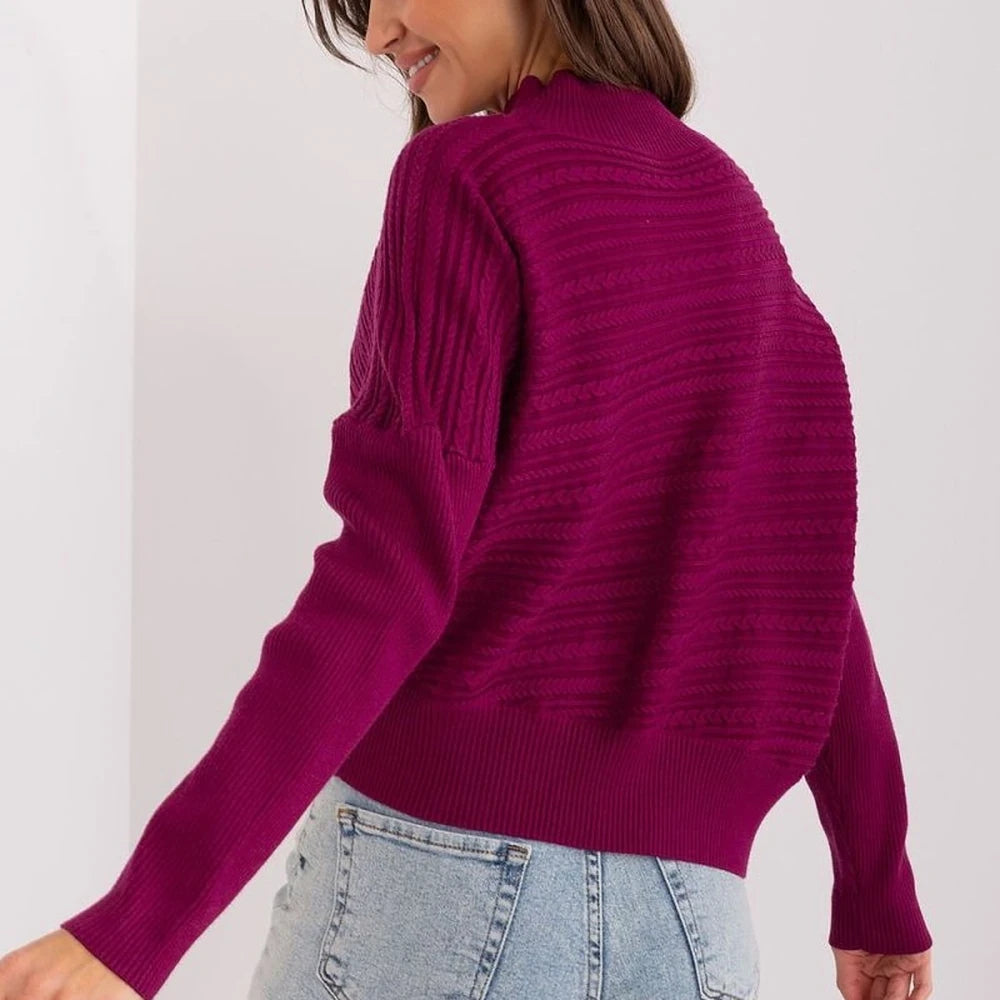 Women's Long Sleeve Turtleneck Sweater
