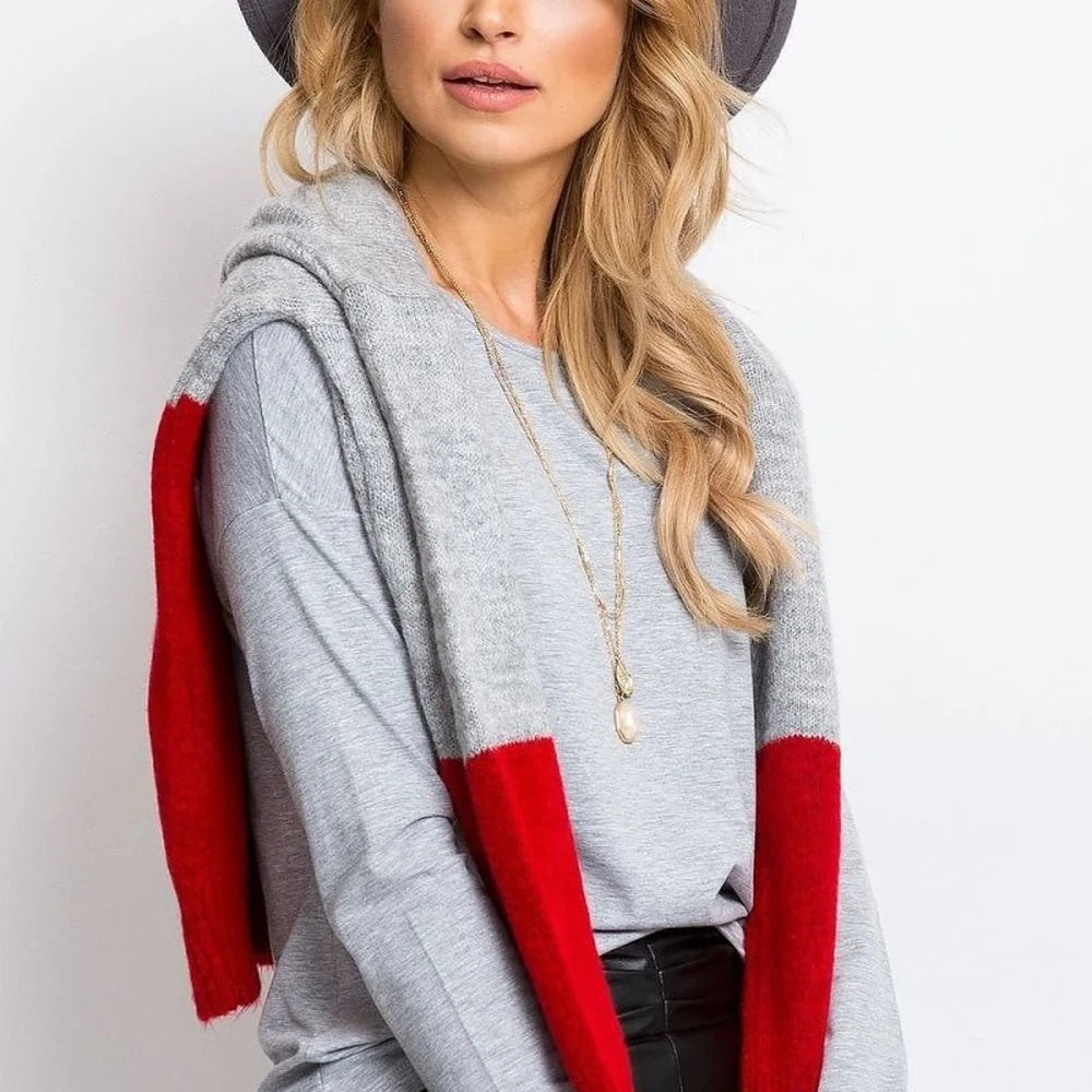 Cotton Spandex Long Sleeve Blouse