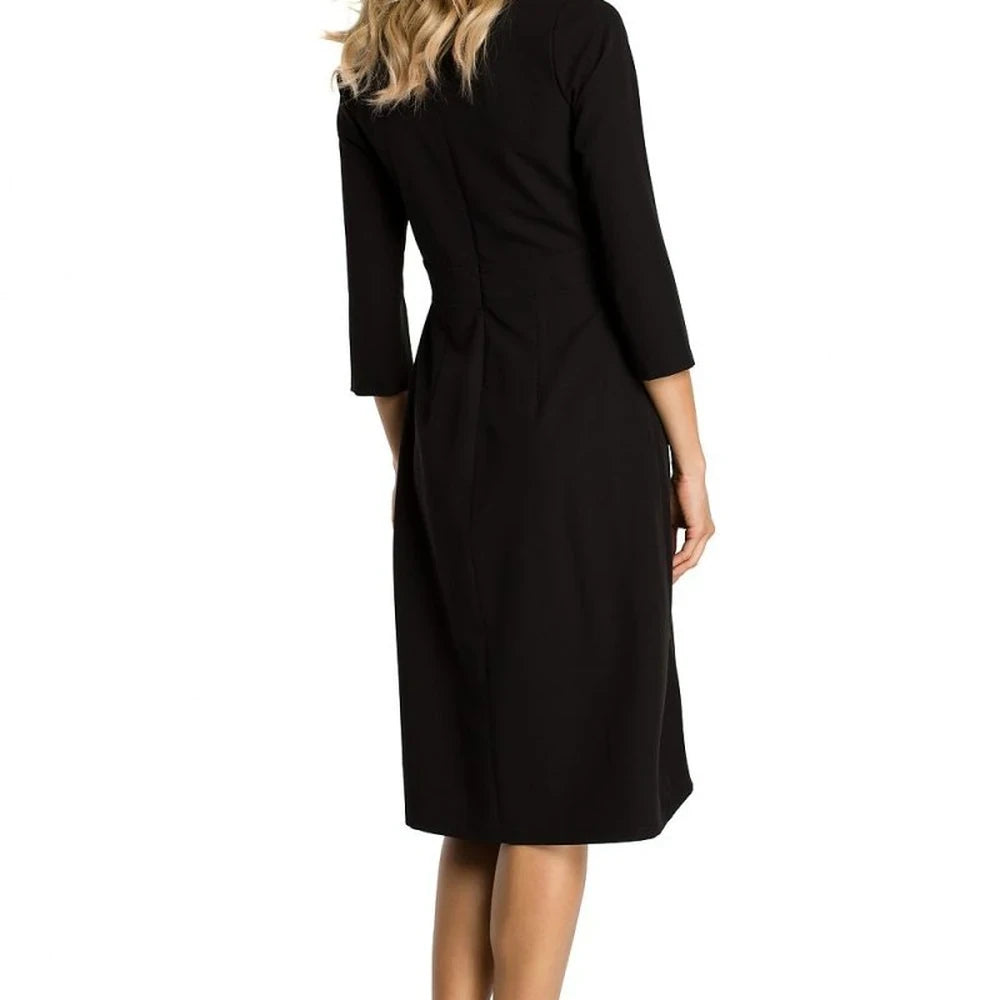 Women's Blue Red Navy Black Day Dress