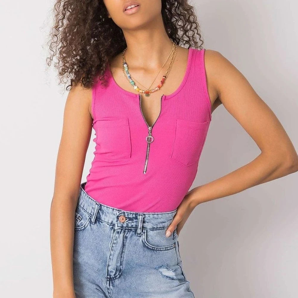 T-shirt with Zipped Pockets
