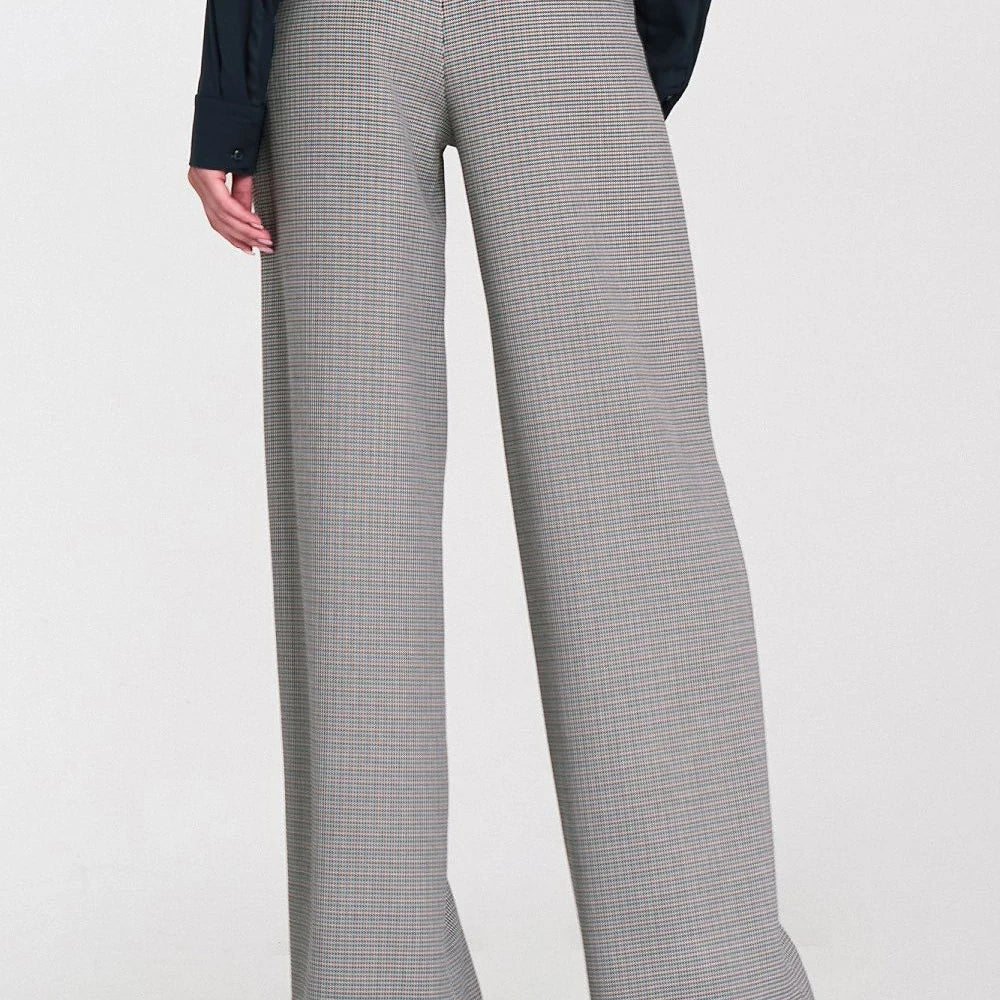 Women's High Waist Wide Leg Trousers