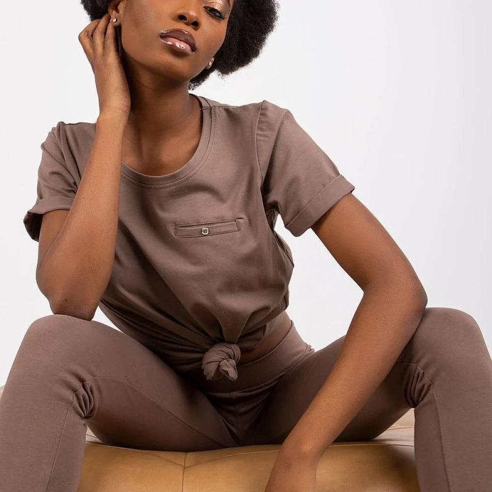 Cotton Round Neck T-Shirt