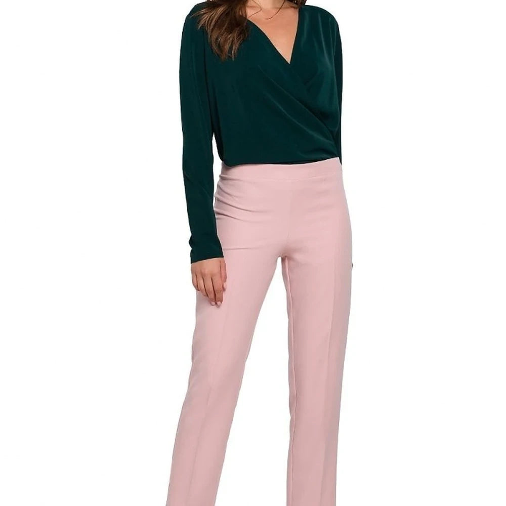 Women's Envelope Blouse - Light Fabric