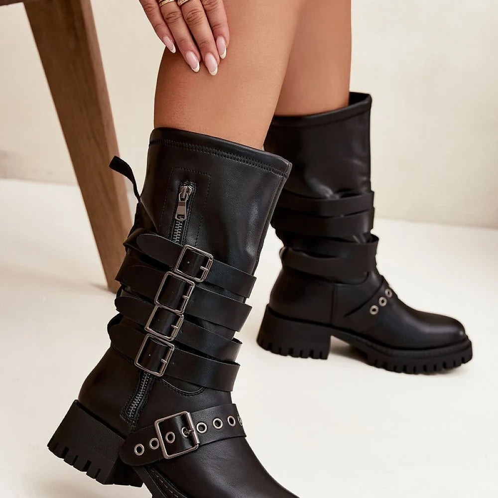 Thigh-Hight Boots Step in style