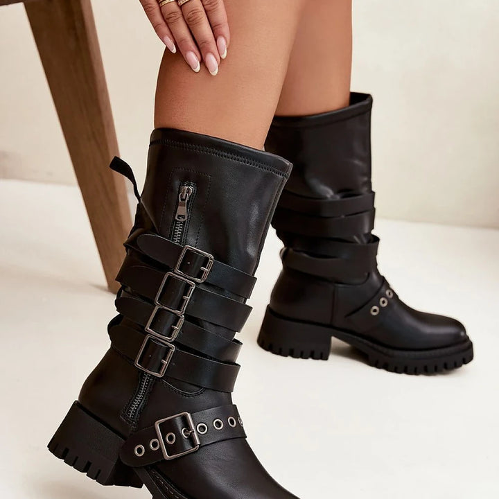 Thigh-Hight Boots Step in style