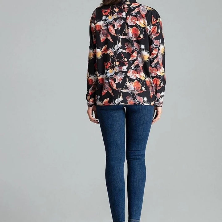 Long Sleeve Button-Up Shirt with Pocket