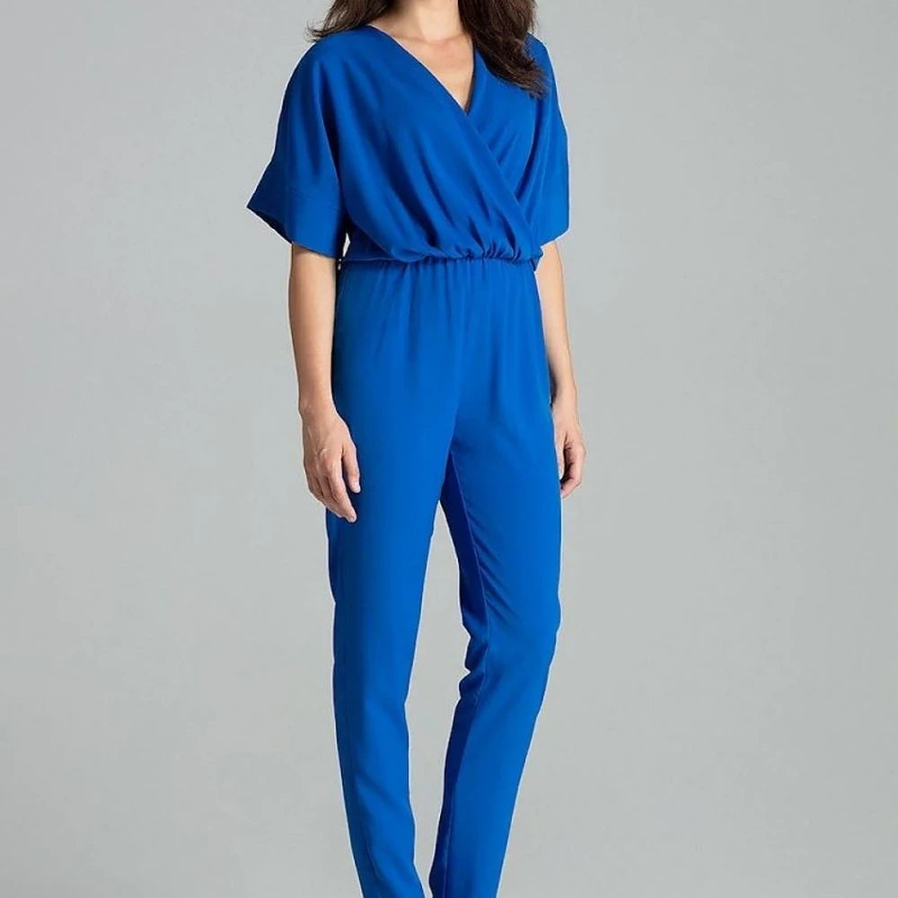Floral Jumpsuit with Straight Pants