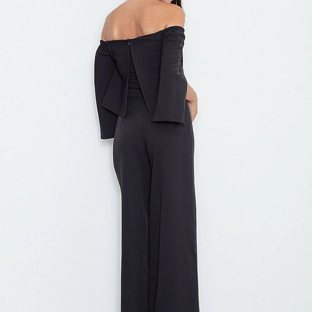 Chic Women's Overalls with Zipper