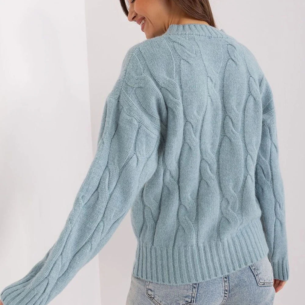 Women's Acrylic Knit Sweater
