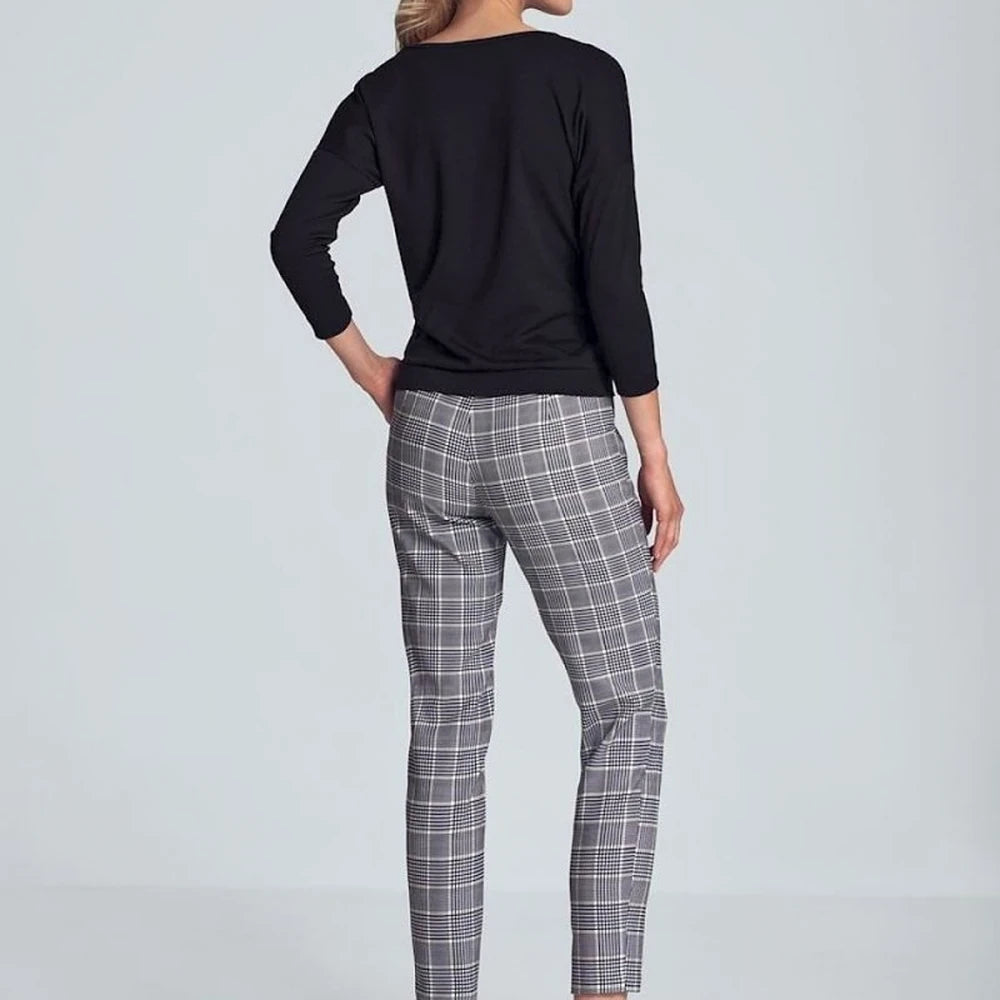 Women's Pepite Pattern Trousers