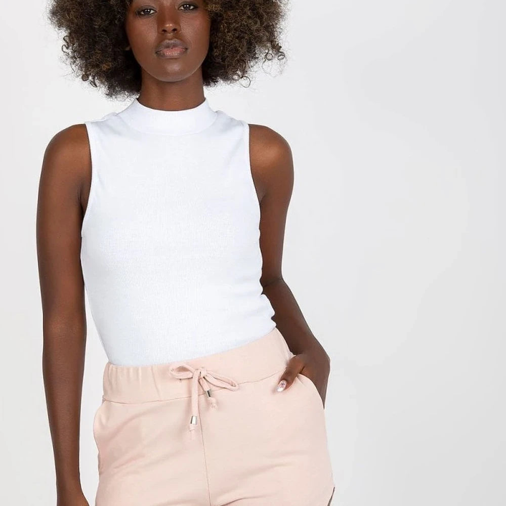 Cotton Sweatshorts High Waist Drawstring Pockets