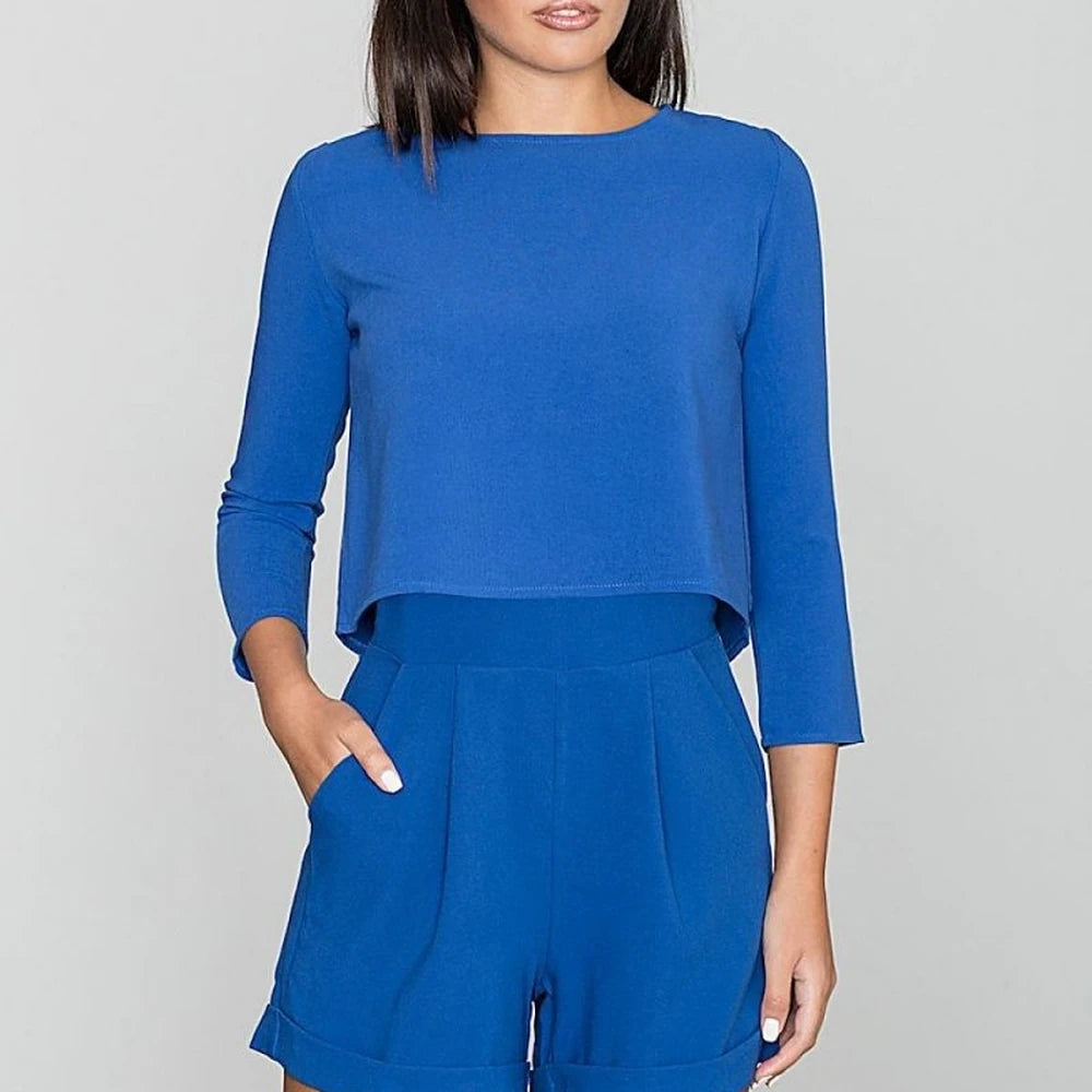 Women's Two-Piece Suit with Shorts