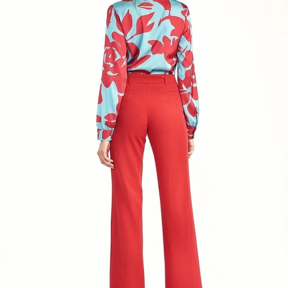 Women's Flared Leg Trousers