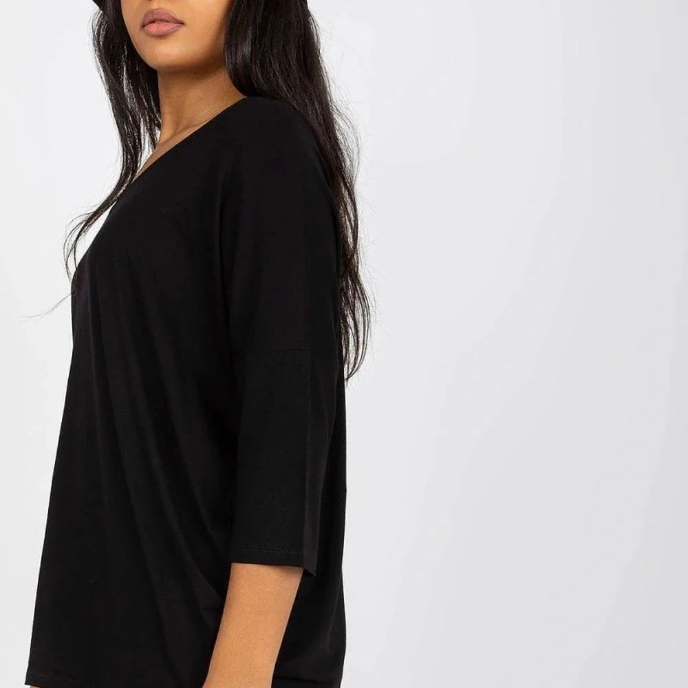 Comfortable Round Neck Short Sleeve Top