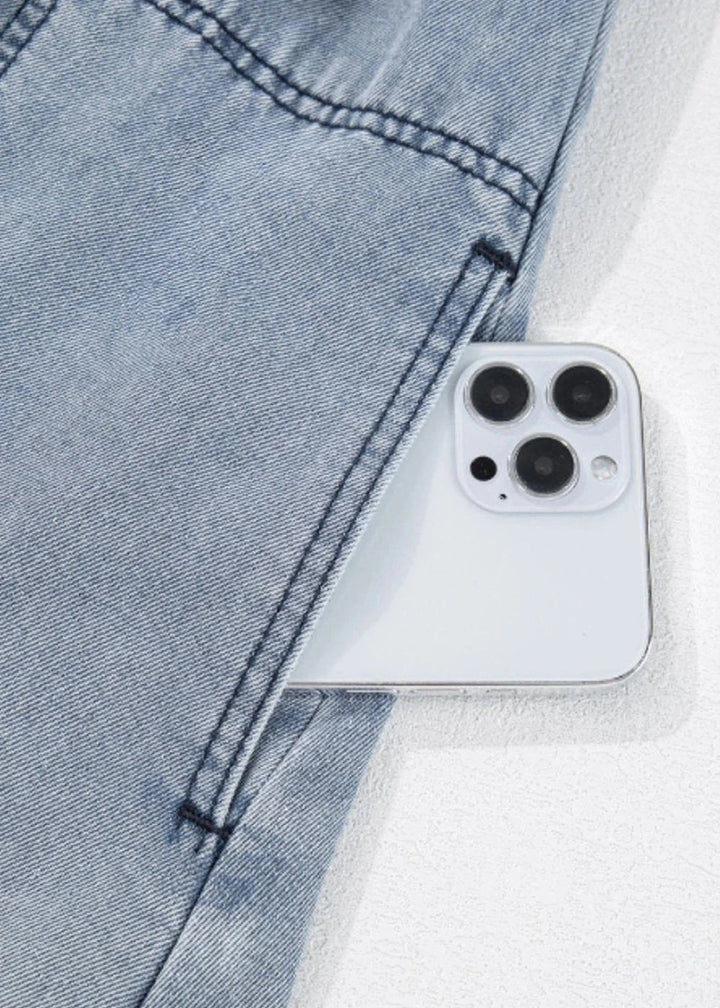 Cotton round neck balloon sleeve dress