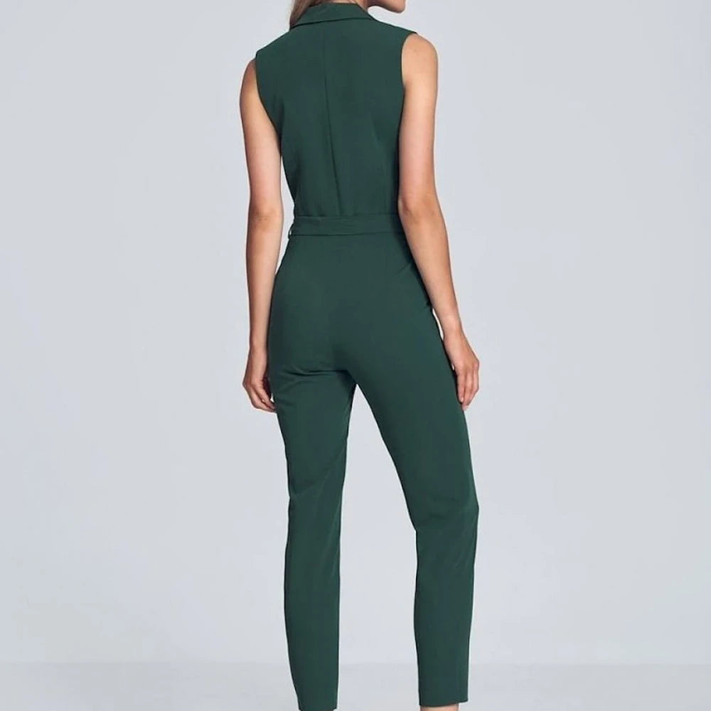 Black Heart-Shaped Jumpsuit