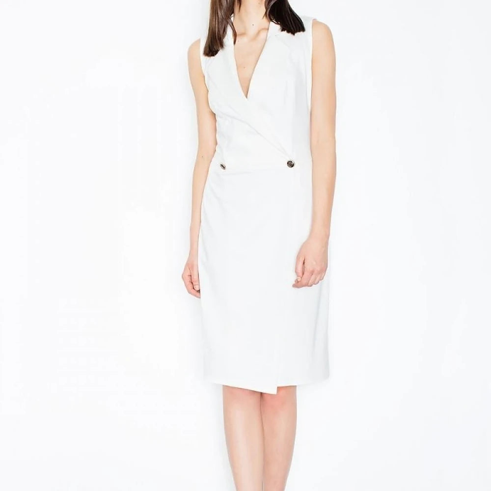 Sleeveless Envelope Day Dress