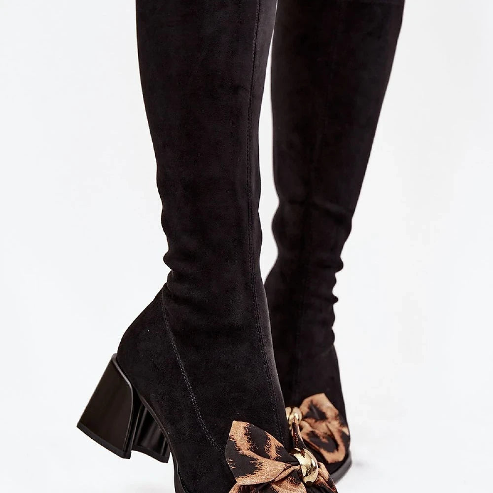 Heel boots Step in style
