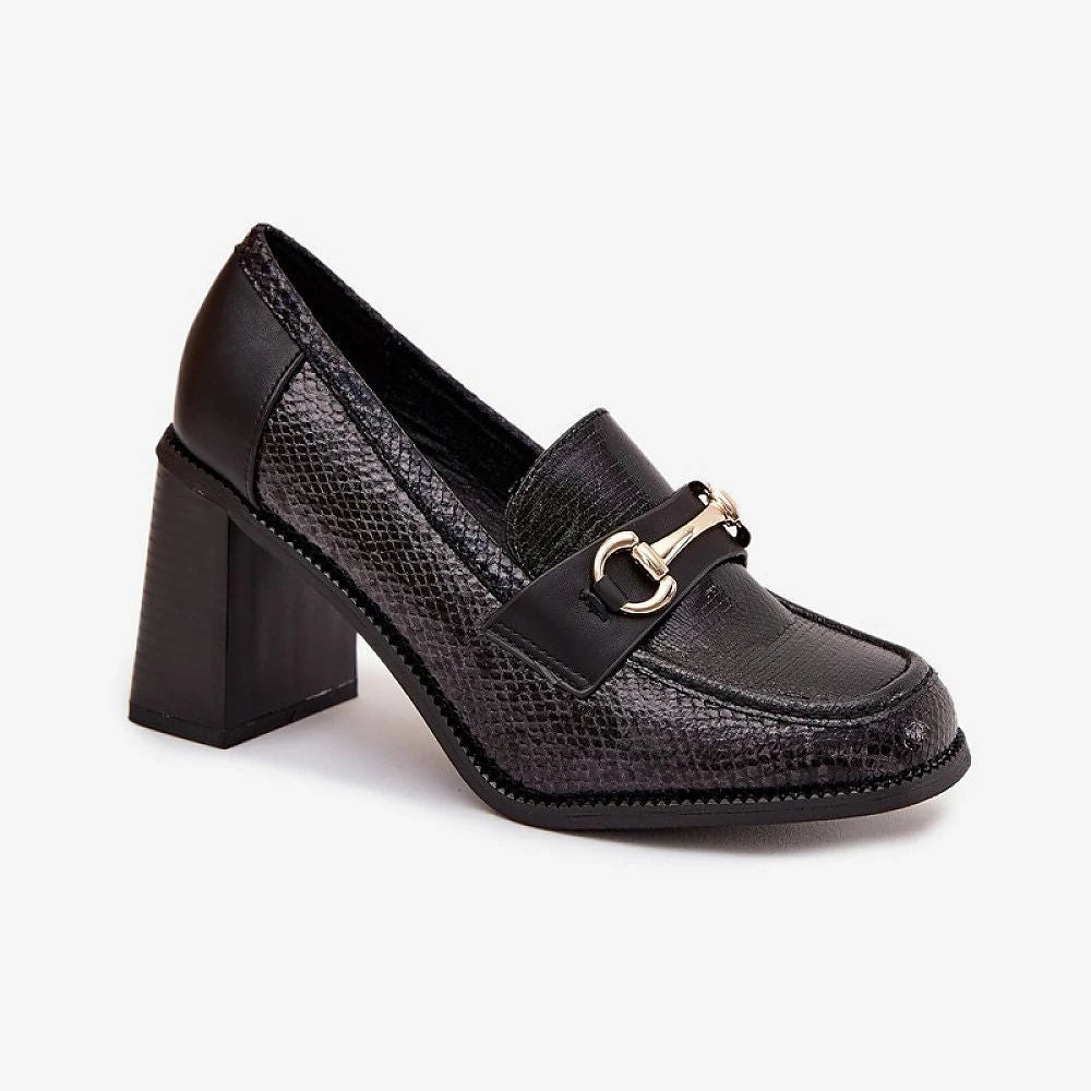 Heeled low shoes Step in style