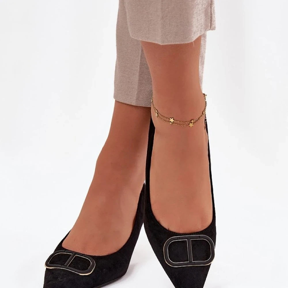 Women's Eco Suede Pointed Toe Heels