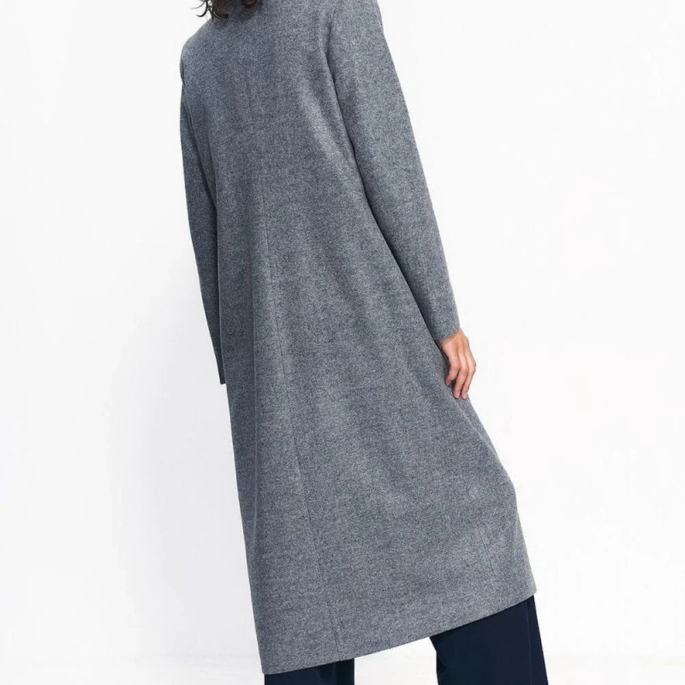 Gray Oversize Coat