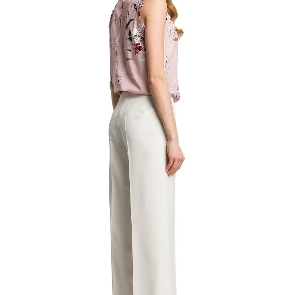 Women's Wide Leg Trousers with Pockets