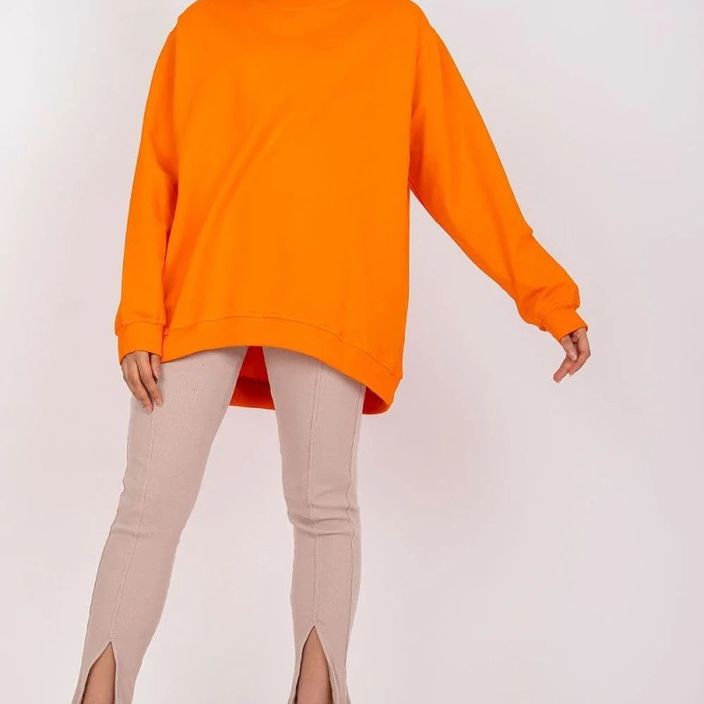 Women's Long Sleeve Stand Collar Sweatshirt
