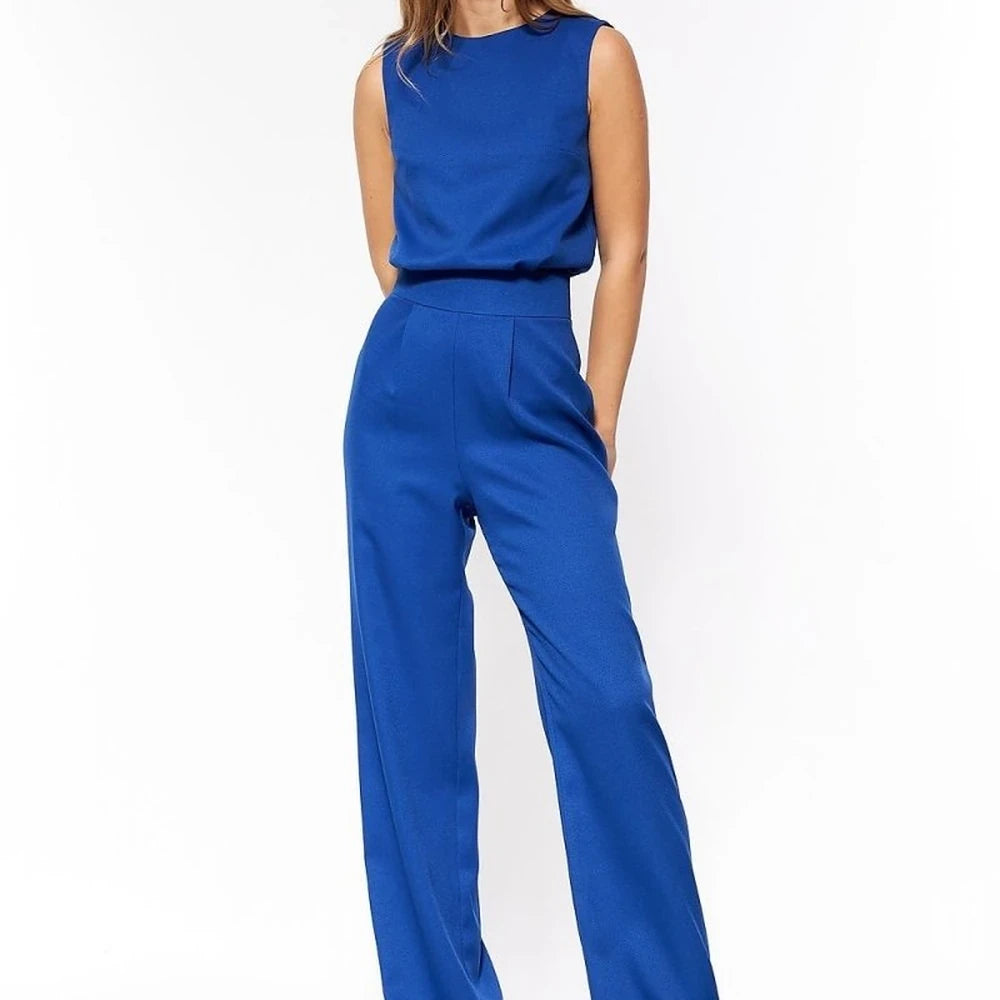 Elegant Straight Leg Jumpsuit