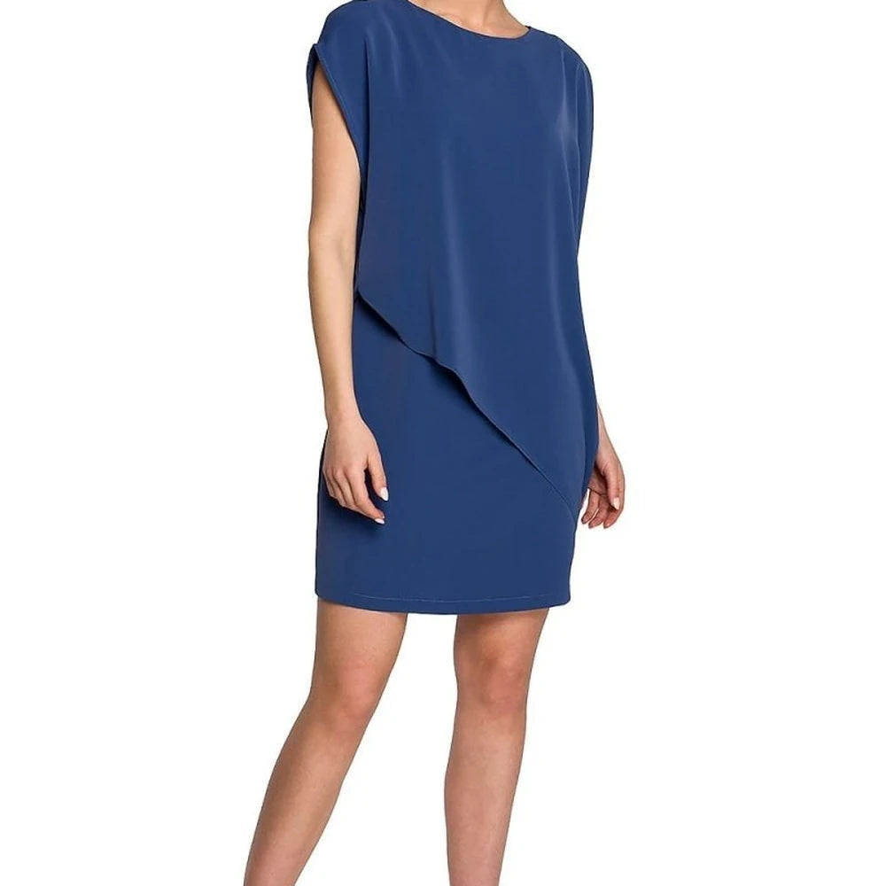 Daydress with Layered Asymmetrical Cut