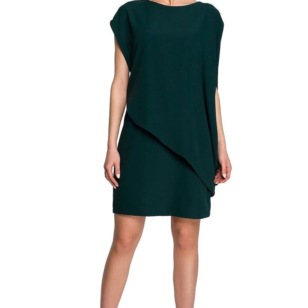 Daydress with Layered Asymmetrical Cut