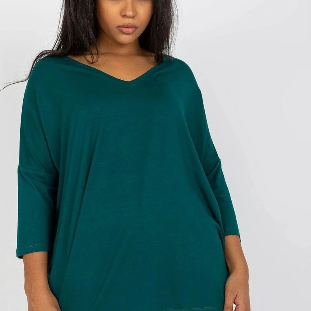 Comfortable Round Neck Short Sleeve Top