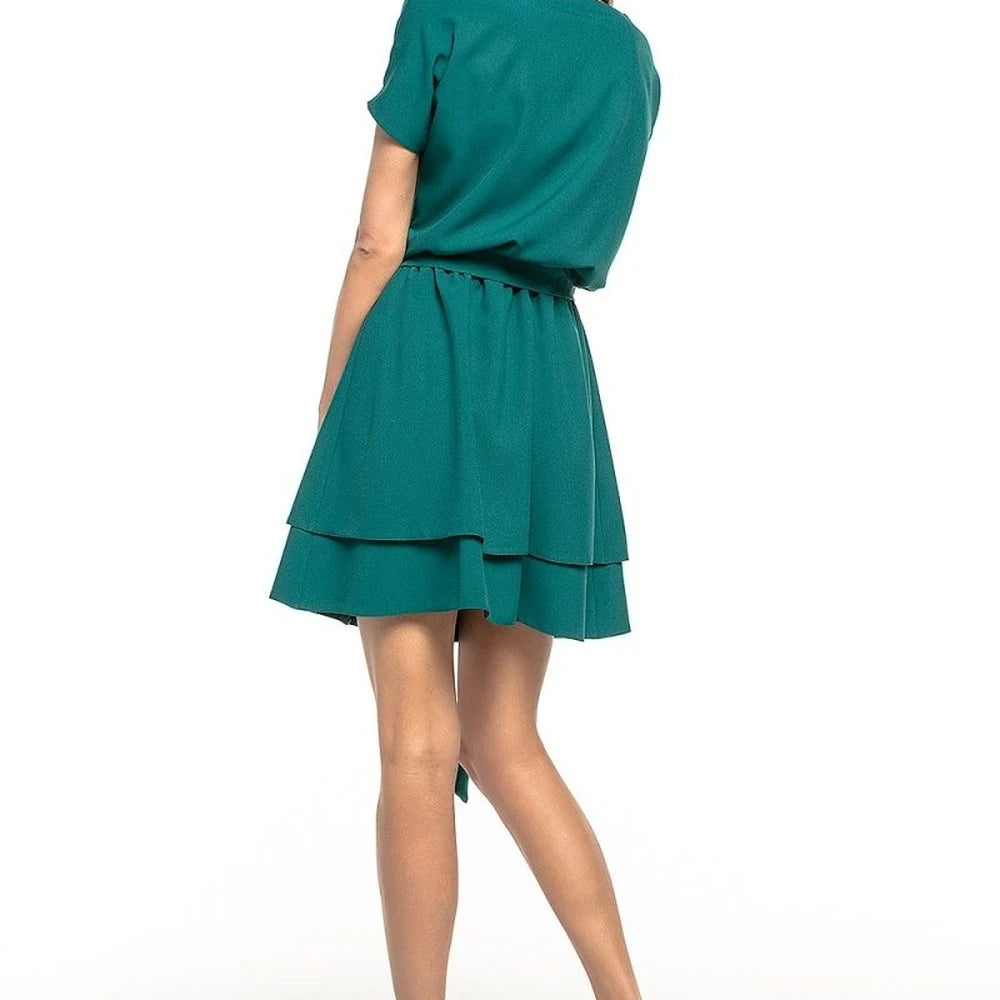 Elegant Double Skirt Maxi Dress