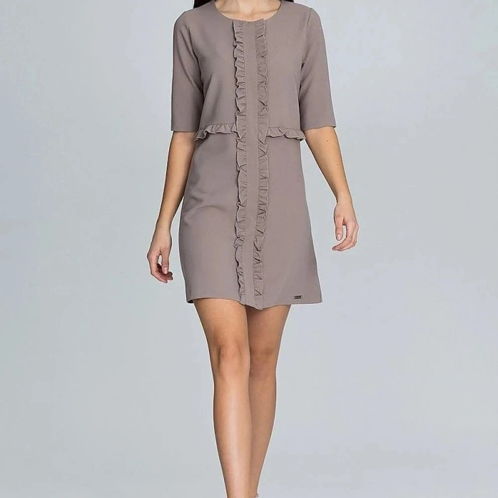 Elegant 3/4 Sleeve Cocktail Dress