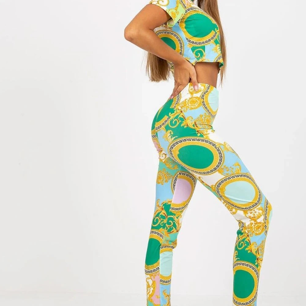 Summer T-Shirt & Leggings Set
