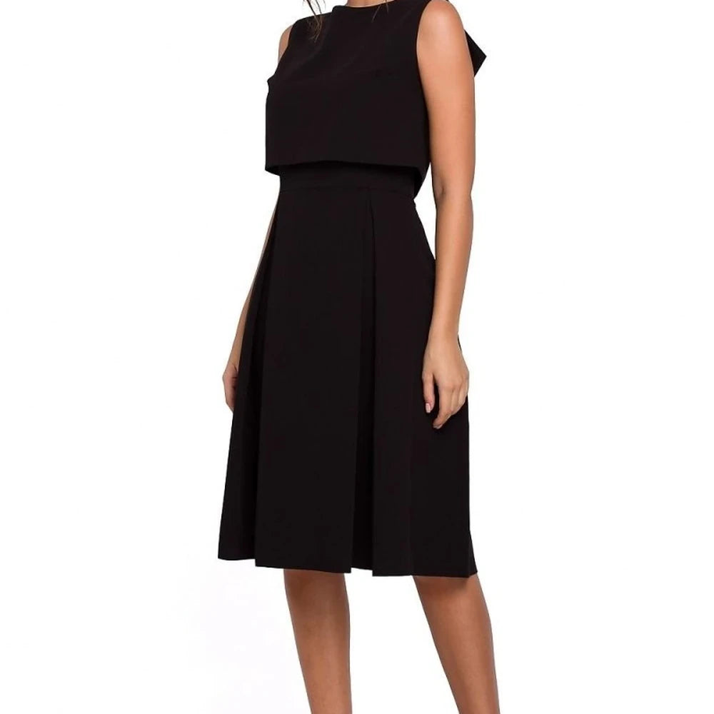 Evening Dress with Exposed Back