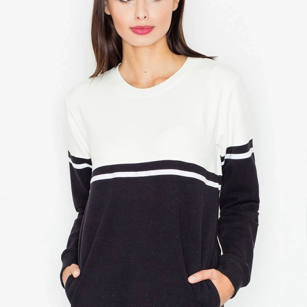 Soft Knit Round Neck Sweatshirt