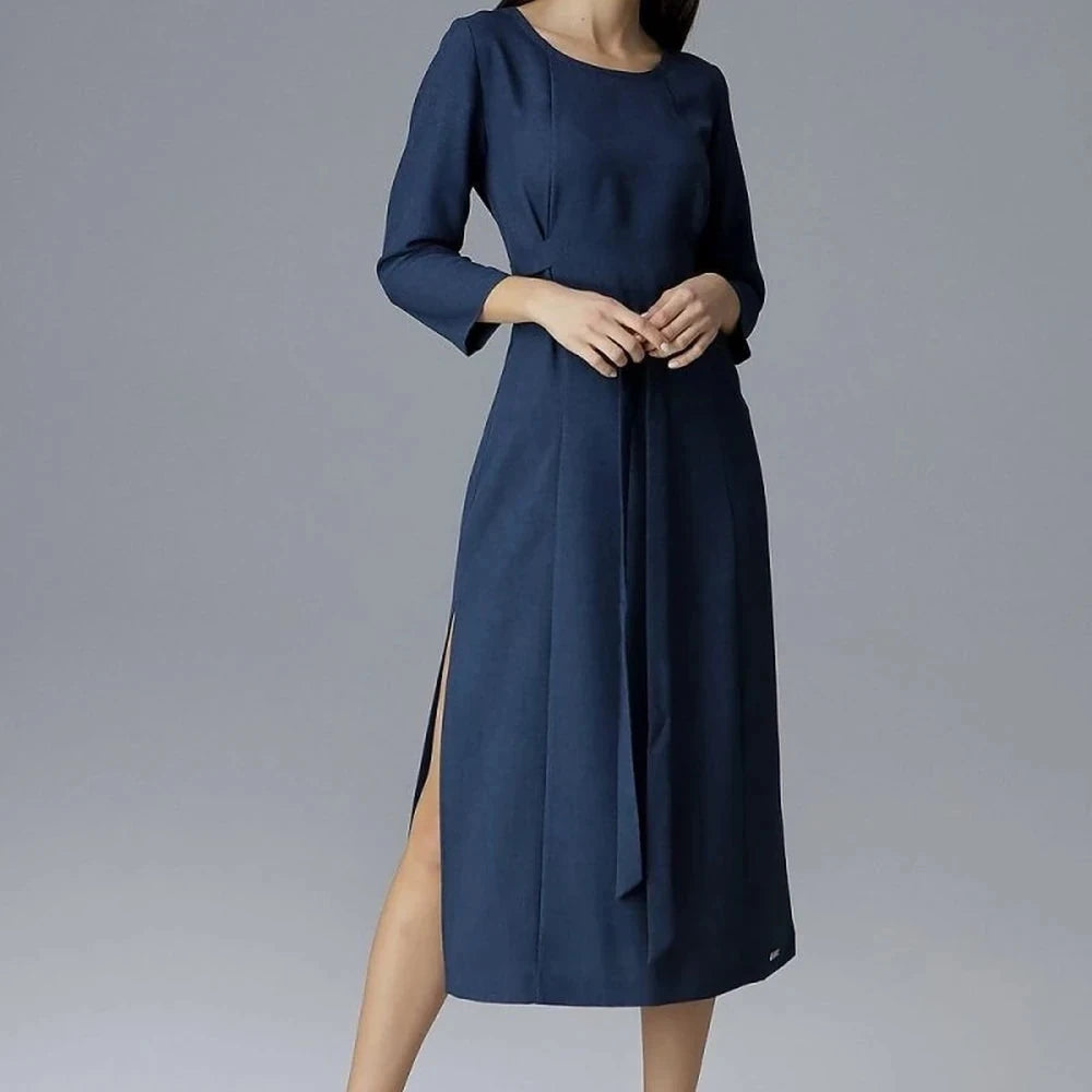 Women's Polyester 3/4 Sleeve Cocktail Dress