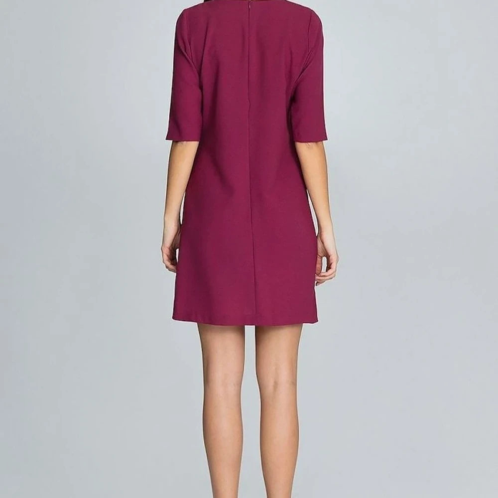 Elegant 3/4 Sleeve Cocktail Dress